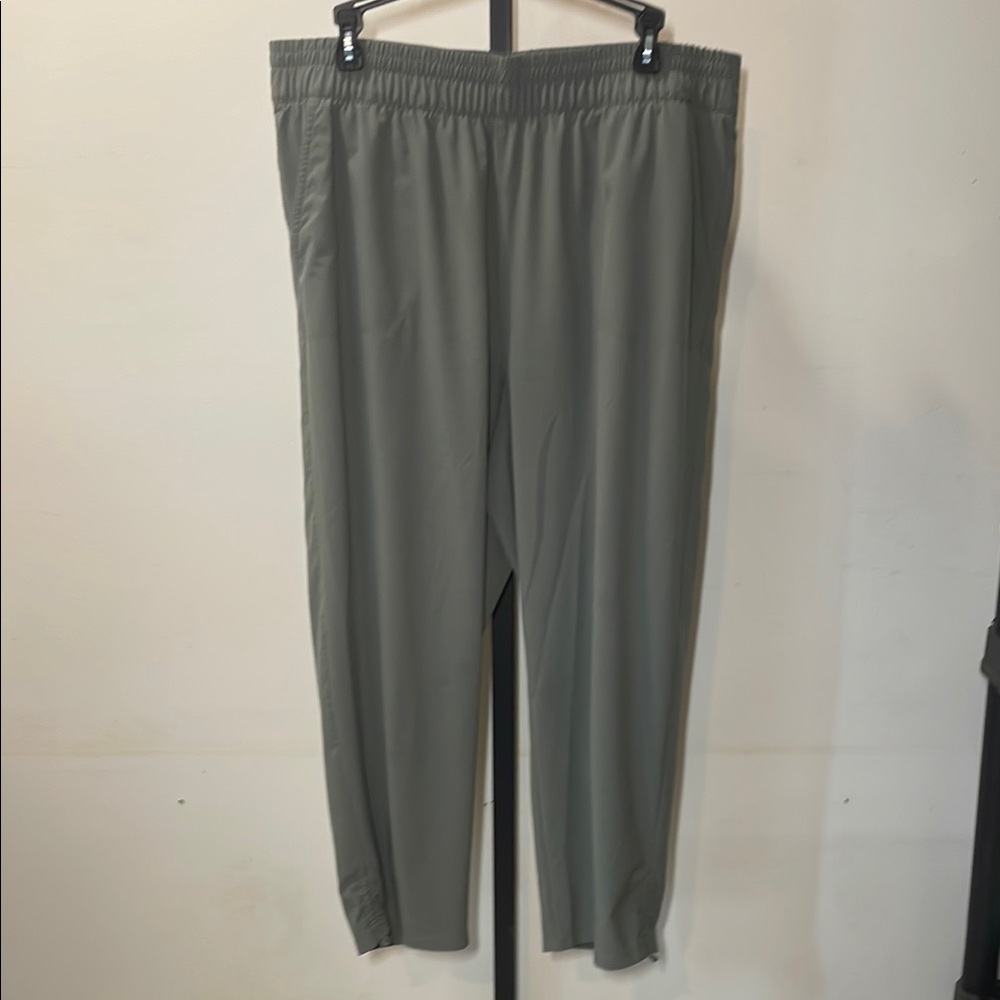 Talbots Green Pants with Elastic Waistband